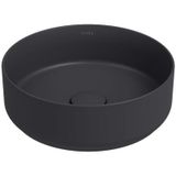Isvea Infinity Tezgah Üzeri Lavabo 36cm Antrasit