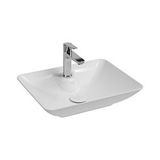 İsvea Isvea Sistemay Clear Tezgah Üzeri Çanak Lavabo 52,5 X 39,5 Cm. Beyaz