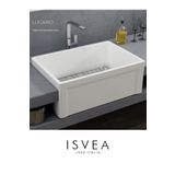 Isvea Lugano Tek Hazneli Mutfak Ve Banyo Eviyesi, 61 Cm