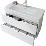Isvea Neo Beyaz 100 CM Lavabo Dolabı
