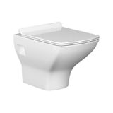 Isvea S40 Dp Klozet Kapağı Met.men.yvş.kpn. Beyaz 40s40200ı - 40s80200ı