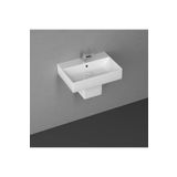 Isvea Sistemaz 50 cm Frame Beyaz Yarım Ayaklı Lavabo
