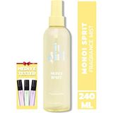 it girl Monoi Sprit 240 ml Vücut Spreyi Çiçeksi Tropik Koku Kadınlar İçin Hafif Formül