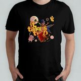 It Takes Two %100 Pamuklu Bisiklet Yaka T-Shirt Model 1 - Siyah