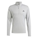 IT5441 TR-ES 1I4ZIP Gri Erkek Fermuarlı Yaka Regular Fit Sweatshirt