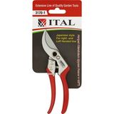 İtal Profesyonel Ital 3170‑1 Thailand Malı Bypass Budama Makası – 18 mm Kesim Kapasiteli, Alüminyum + Kaymaz Pvc Saplı - Kırmızı