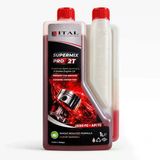 Ital Supermix Pro 2T 1 Litre Ölçekli Yarı Sentetik 2 Zamanlı Motor Yağı Kırmızı
