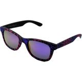 Italia Independent Italıa Independent 0090 Zeb 50 017 Havana Kırmızı Wayfarer Mavi Unısex Güneş Gözlüğü