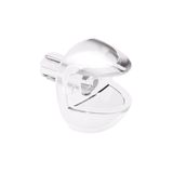 ITALIANA FERRAMENTA Almıtal 4 Adet - Geko Cam Raf Tutucu - 6 Mm Cap 5 Pimli -