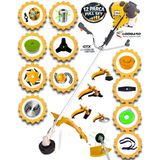İtaly F15 Motor New Güçlü Yüksek Performans Yan Tipi Benzinli Tırpan Ot Çim Çalı Biçme Makinası