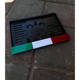 Italyan Boş Motor Plakalık