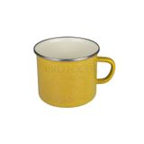 İtalyan Emaye Kupa 10 cm – sarı