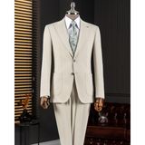 Italyan Stil Slim Fit Ceket Pantolon Takım Elbise Mint Yeşili T14541 - 48
