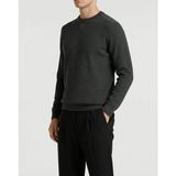 Italyan Stil Slim Fit Erkek Bisiklet Yaka Triko Kazak Antrasit T13132