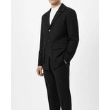 Italyan Stil Slim Fit Erkek Spor Tek Ceket Siyah T14633 - 50