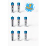 İtalyano İtalyano Kalem Pil AA 1.5 V R6P Pil (8 Adet)