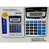 İtalyano ITL-25 Digit Elektronik Hesap Makinesi