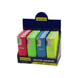 İtalyano KA-750 Ocak Mutfak Çakmak Dev Boy 3.7x11.2cm Rüzgar Fenerli Izgaralı Fosforlu Renkler - 20'li Paket