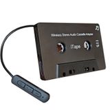 iTape Kaset Adaptörü Araba Bluetooth Ses Alıcısı Şarj Sırasında Çalışır TF Kartı Desteği