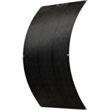 iTECH SOLAR 150 W ETFE Esnek Third Cut (16 BB TOPCon) Mekanik Dayanımı Yüksek ( Üzerinde Yürünebilen - Ultra Esnek) Güneş Paneli - Black Seri - Siyah
