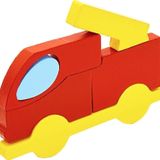 İtfaiye Ahşap Puzzle & Denge Oyunu
