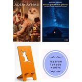 İthaki Yayınları Adem Aynası - Ece Gamze Atıcı + Kuzey Işıklarının Şarkısı + Telefon Tutucu
