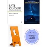 İthaki Yayınları Batı Kanonu-Çağların Ekolleri ve Kitapları - Harold Bloom + Kuzey Işıklarının Şarkısı + Telefon Tutucu