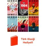 İthaki Yayınları George Orwell 6 Kitap Seti + Türk Klasiği Hediye - Hayır