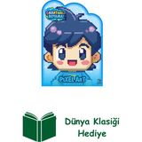 İthaki Yayınları Pixel Art Zamanı – Çıkartmalı Boyama Kitabı + Dünya Klasiği - Hayır
