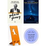 İthaki Yayınları Soba Pencere Camı ve Iki Ekmek Istiyoruz - Yılmaz Güney + Kuzey Işıklarının Şarkısı + Telefon Tutucu