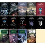 İthaki Yayınları Tolkien Külliyatı 14 Kitap - Yüzüklerin Efendisi - Hobbit - Sigurd ile Gudrün - Silmarillion