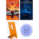 İthaki Yayınları Vakıf Kurulurken - Vakıf Serisi - Isaac Asimov + Kuzey Işıklarının Şarkısı + Telefon Tutucu
