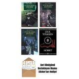 İthaki Yayınları Yüzüklerin Efendisi 3 Kitap + Hobbit + Okuma Sticker'Ları
