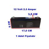 İthal 12V 2.2Ah 12 Volt 2.2 Amper Kuru Bakımsız Akü Oyuncak Aküsü