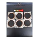 İthal 75 Mm A Kalite İç Lastik ve Dubleks Lastikler için Lastik Yaması 6 Adet + Yama İlacı