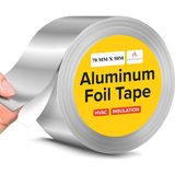 Ithal Alüminyum Folyo Bant 70 mm x 50 M Su Geçirmez, Yüksek Sıcaklık Izolasyonlu Sızdırmaz