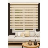 Ithal Bambu Krem Zebra Stor Perde Eteği Düz (1.kalite Alüminyum Kasa Metal Ayak - 24 x 24