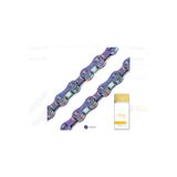 İthal BİSİKLET ZİNCİR KMC TEC-8 116 LINKS GALAXY BLUE 7-8 VİTES UYUMLU