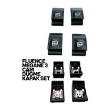 İthal FLUENCE MEGANE 3 CAM DÜĞME KAPAĞI TAKIM