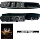 İTHAL Fluence - Megane 3 Sol Cam Anahtar Grubu 254000008R