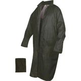 İthal Kaliteli İmperteks Su Geçirmez Yağmurluk Pratik Taşıma Çantalı - Lacivert - XL