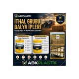 İthal Prizmatik Büyük Balya İpi 9 Kg T110 Abkplastik