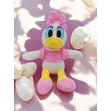 Ithal Soft Kumaş Xl Boy Donald Duck & Daisy Duck Peluş Oyuncak Uyku & Oyun Arkadaşı Çeşitleri 60 Cm. - Pembe