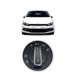 İthal Vw Volkswagen Scirocco 2009-2018 Uyumlu Far Açma Anahtarı Auto Özellikli Krom Detaylı 3C8941431a