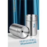 İthalat® Duman Vermeyen At Sönsün Küllük - Çelik Metal Kül Tablası -Masaüstü Küllük