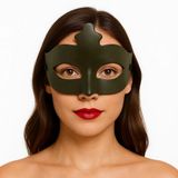 İthalat® Haki Yeşil Renk Masquerade Kostüm Partisi Venedik Balo Maskesi