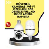 İthalat® İki Yönlü Ses Destekli Ev Güvenlik Kamerası – Yerel Kayıt Özellikli