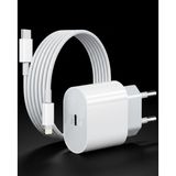 İthalat® Iphone 14 13 12 11 Uyumlu 20W Hızlı Şarj Adaptörü Lightning Kablo Seti