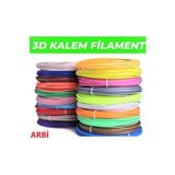 ithalattan Filament 3d Kalem Yazıcı Için 8renk X6metre =48metre