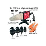İTHALCİM 2500W Su Tesisatı Plastik Boru Kaynak Makinesi Çift Kademe Ayarlı Çantalı Makas Pafta Ucu Alyan Seti